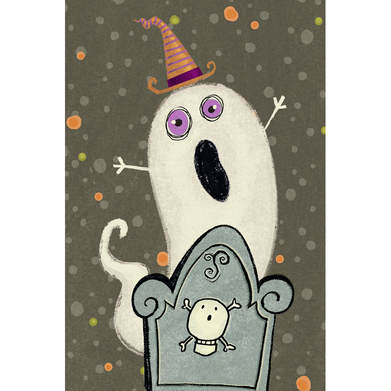 Happy Haunting III by Viv Eisner - Wrapped Canvas Print, 76cm H x 51cm W