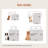 Bubble Faux Rabbit Fur Waterproof Pet Blanket, Plush Reversible Dog and Cat Throw-138824688-138824689