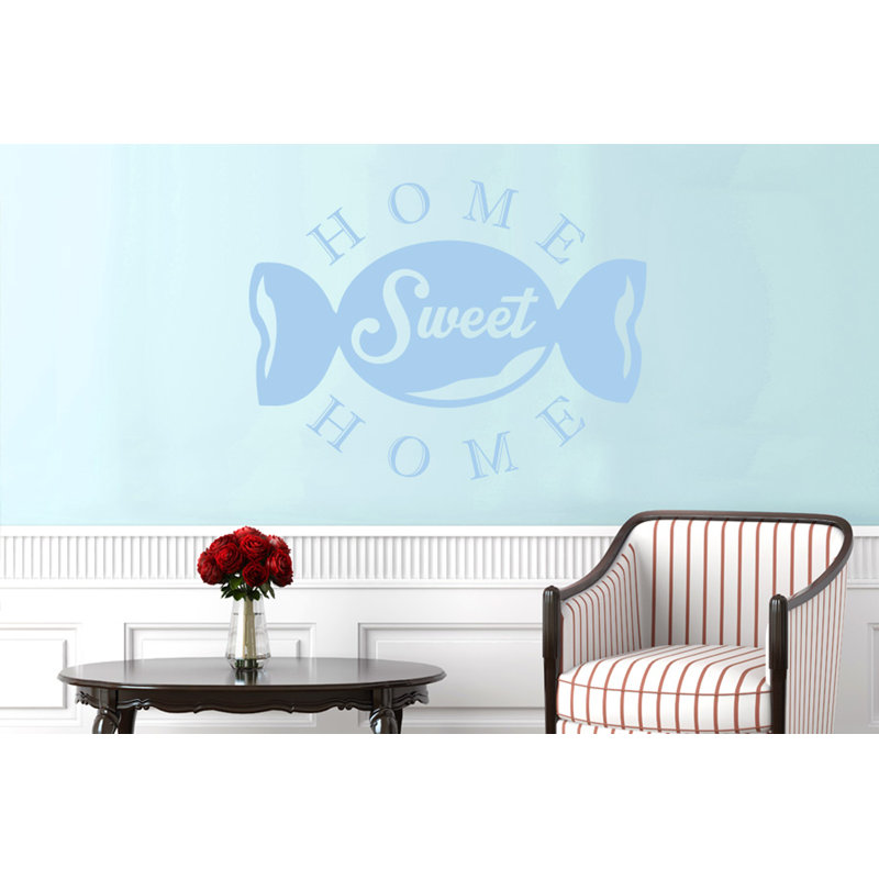 Non-Wall Damaging Wall Decal, Light Blue, Medium