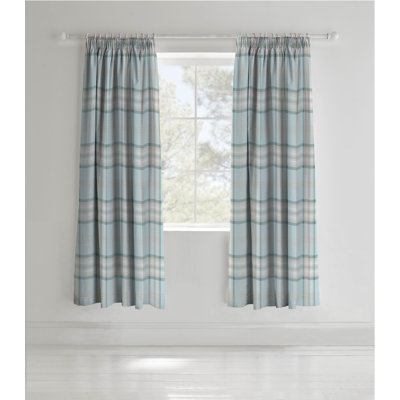 Kelso Pencil Pleat Room Darkening Curtains