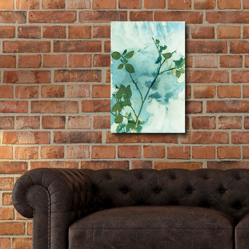 "Feuilles et ciel" par Krista McCurdy, H 24 po x l 16 po