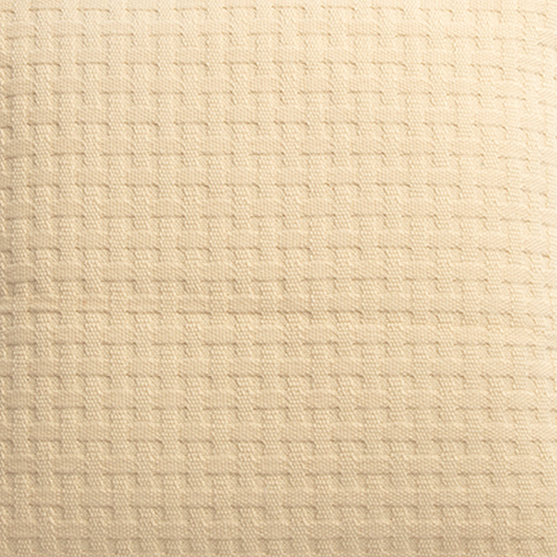 Gingham Cotton Blend Reversible Throw Pillow