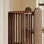 Structure d'escalade simple en bois massif
