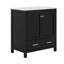 Meuble-lavabo moderne 30 po avec lavabo, meuble-lavabo simple moderne avec tiroir-333116241