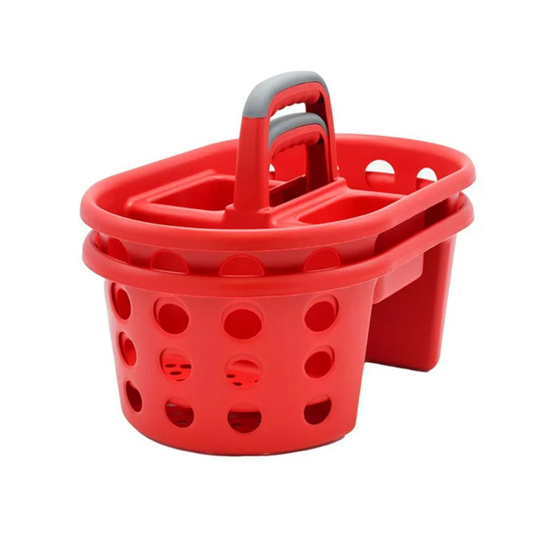 Boîte de rangement jumbo portative Jumbo, Rouge