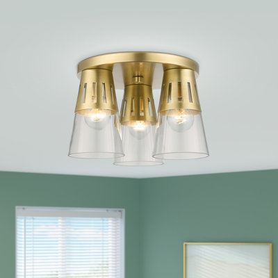 Plafonnier en verre