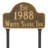 3-Line Lawn Address Sign-23378413-23378417
