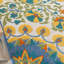 Tapis intérieur / extérieur à motif floral vert / jaune / bleu Adalia-1676703681