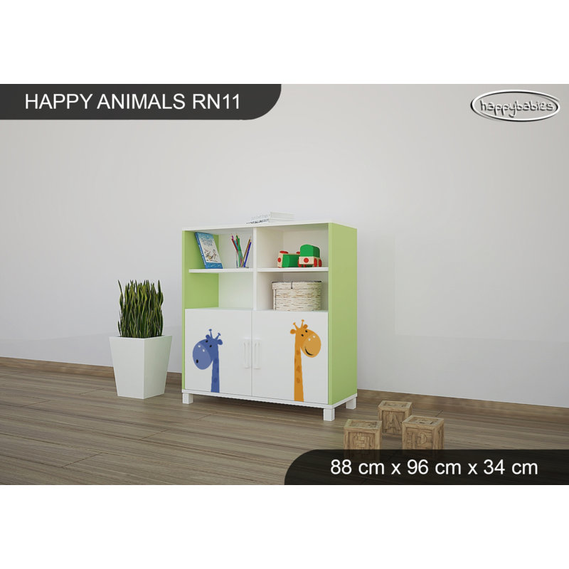 88cm W Kids Cube, Green
