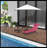 Folding Chaise Lounge Chair, Pool Sun Tanning Chair, Outdoor Lounge Chair With Adjustable Reclining Back, Breathable Mesh Seat & Soft Headrest For Beach, Yard, Patio (Pink)-514972026