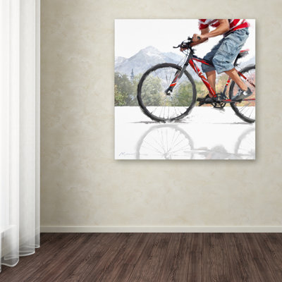 Armand 'Mountain Bike' Print on Canvas