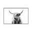 Bairdstown Portrait Of A Highland Cow by Dorit Fuhg - Print on Canvas-56675867-101431530
