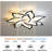 Izzabella 10 - Light 33.4" Acrylic LED Flush Mount-673221477