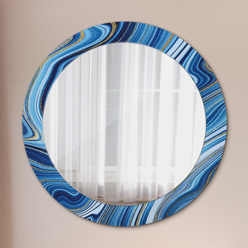 Huldar Glass Flat Wall Mirror