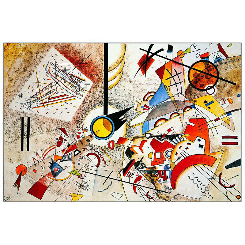 Wassily Kandinsky - Wrapped Canvas Print, 90cm H x 135cm W x 1.8cm D