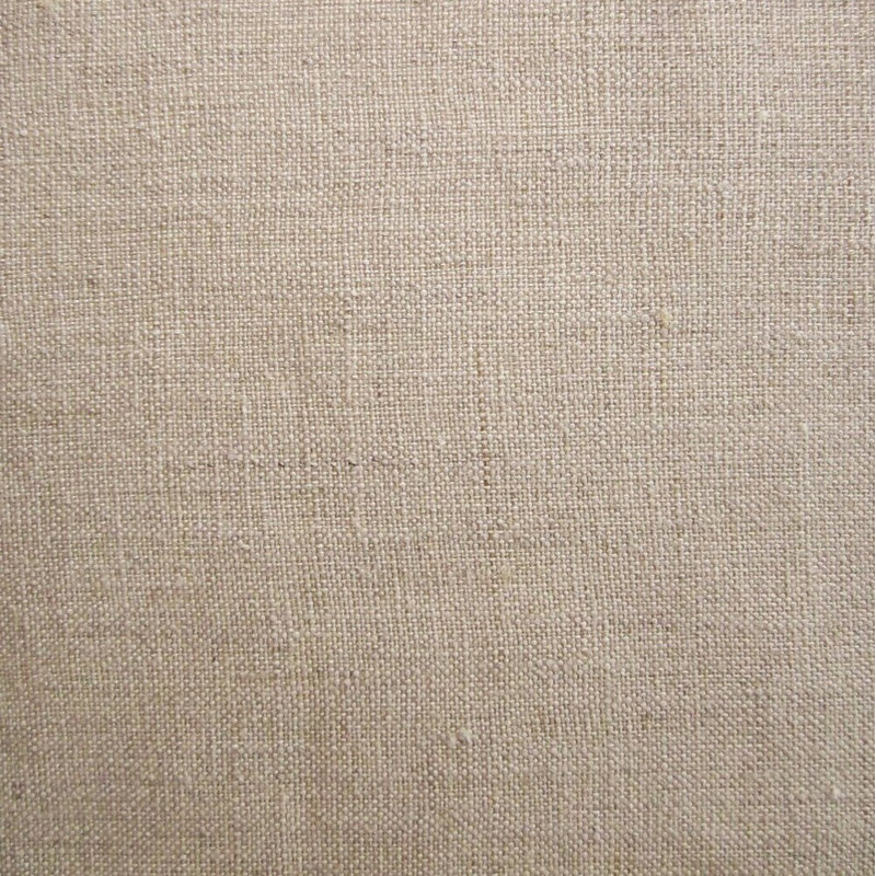 Taie décorative en lin Provenza, Naturel foncé, Standard