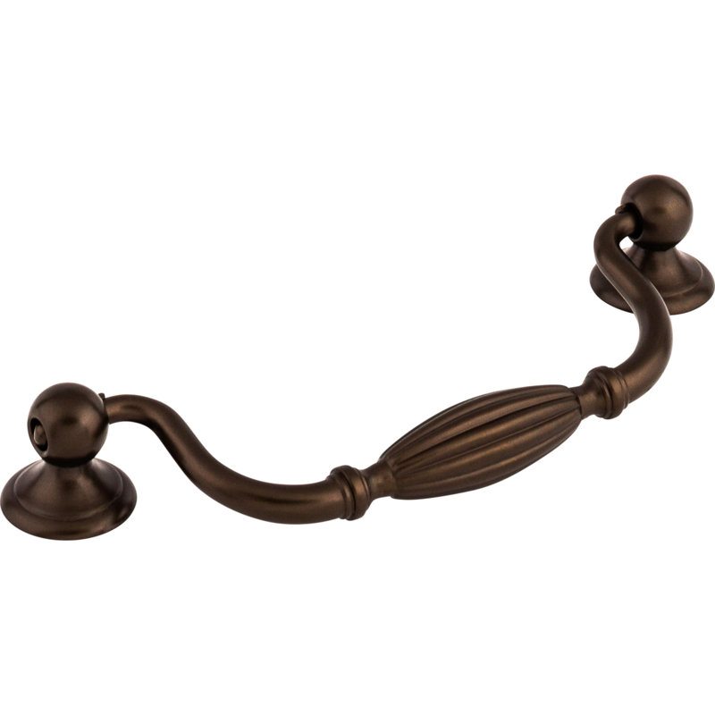 Tuscany Drop handle, Brushed Satin Nickel, 5 1/16" Center to Center