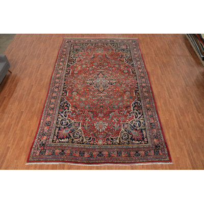 Tapis traditionnel à teinture végétale 11 x 17