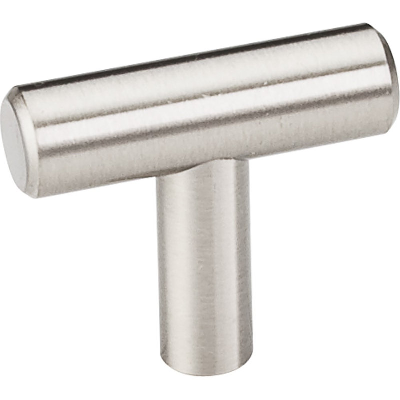 Naples 1 9/16" Length Bar Knob, Stainless Steel