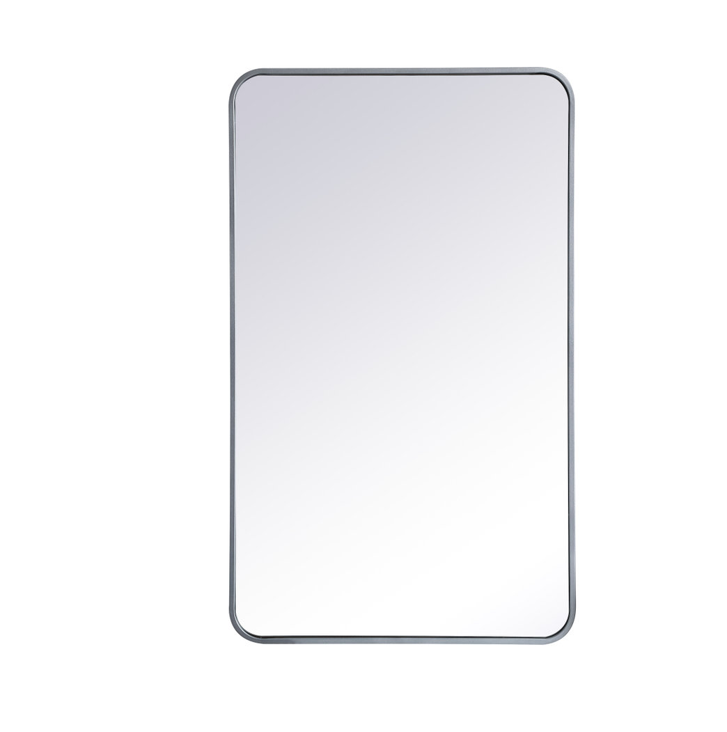 Sabine Accent Mirror, Silver, 40" x 24"