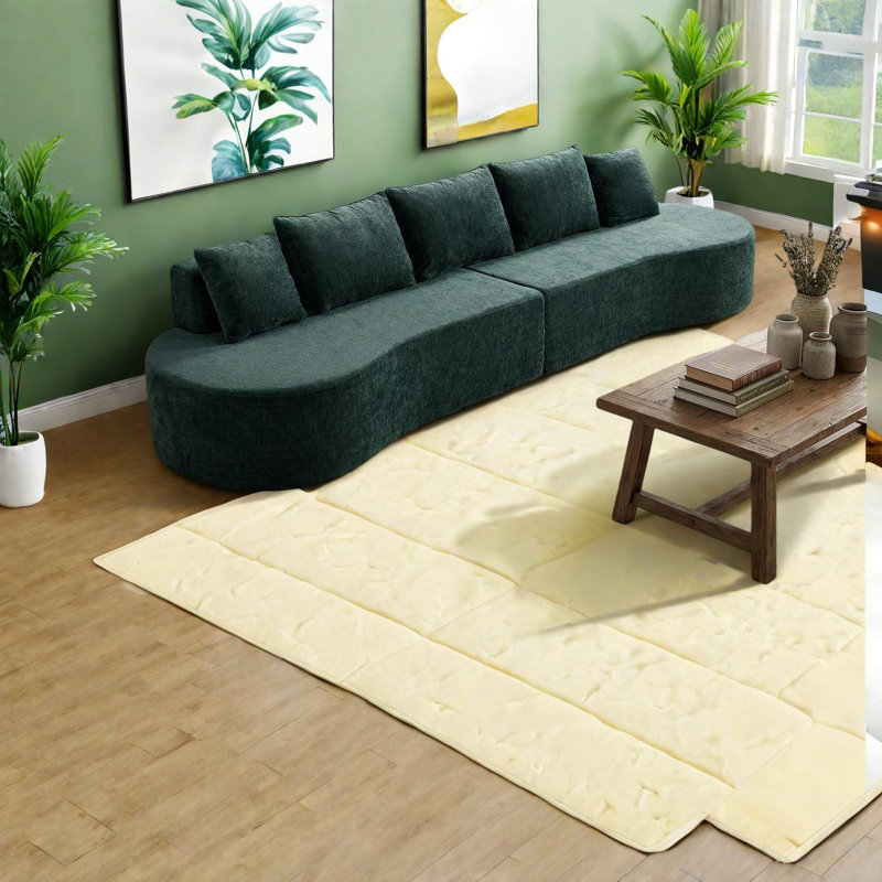 Ensemble de salon modulaire incurvé Boneless
