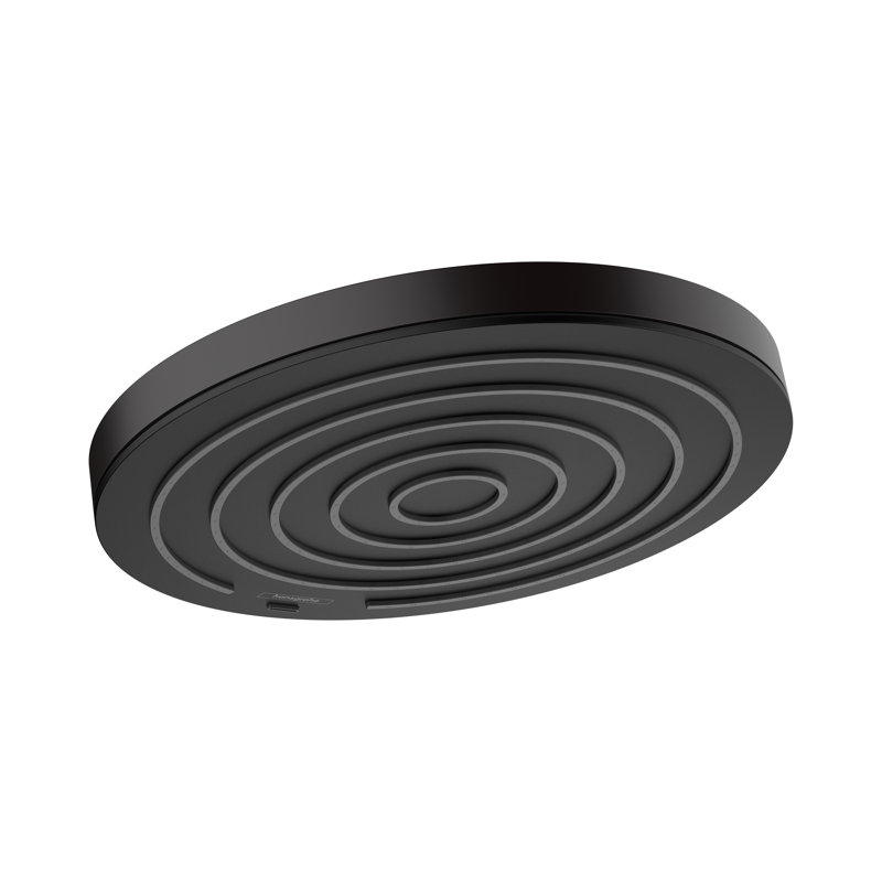 hansgrohe Pulsify S Showerhead 260 1-Jet, Matte Black, 2.5 GPM