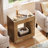 Cledis 2x24" Farmhouse End Table-803780261