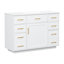 Meuble-lavabo autoportant de 122 cm (48 po) avec comptoir en composite, 7 tiroirs et 1 porte à fermeture amortie, blanc-1379706056-1379706059