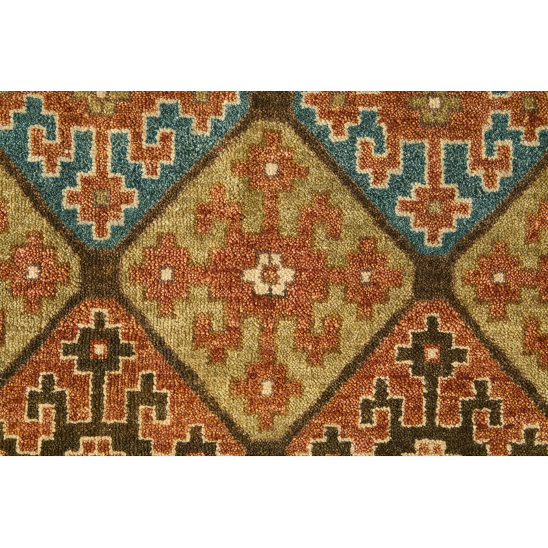 Tapis ikat Namche, Rectangle 4 pi x 6 pi, Brun