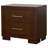 Polk Cappuccino 2-Drawer Nightstand