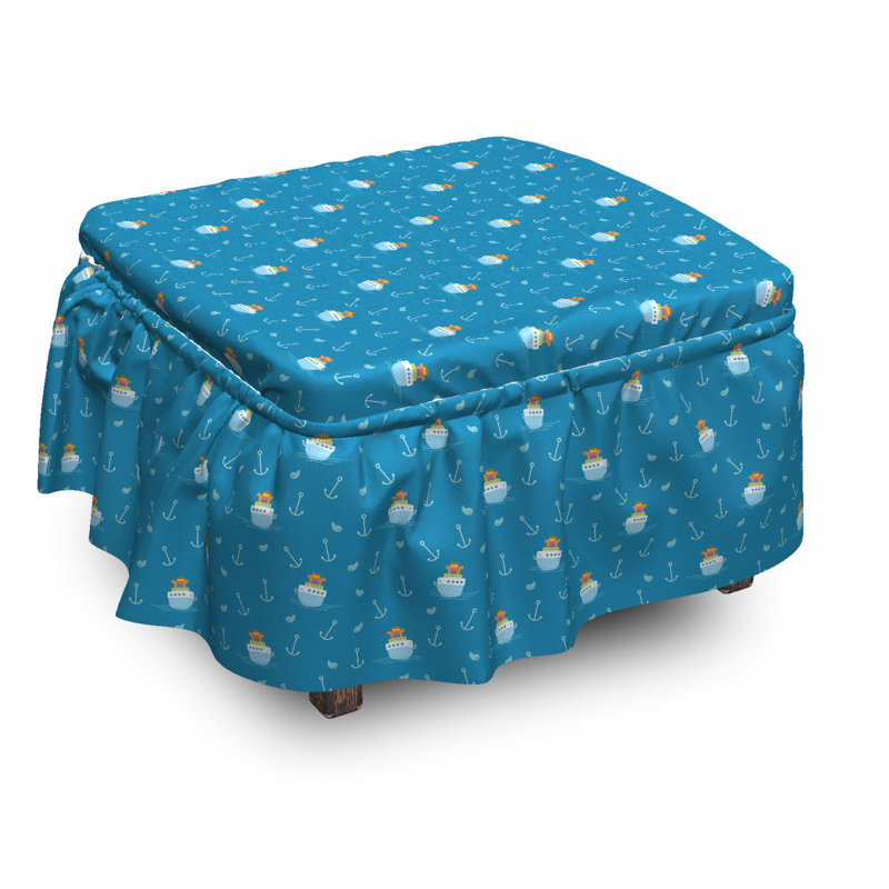 Housse pour repose-pieds nautique concept