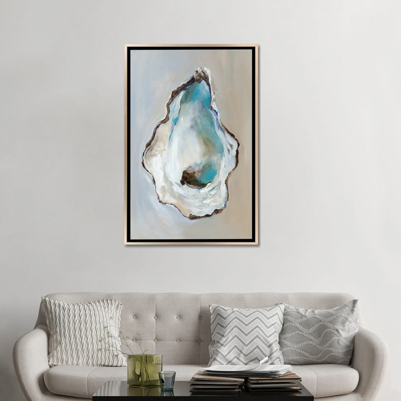 Nautical Whispers I - impression d'art mural , H 48 po x l 32 po, Impression encadrée sans passe-partout, Champagne