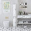 Armoire de rangement pour salle de bain de 67,51 po de hauteur avec tablettes réglables, armoire autoportante mince à 2 portes avec anti-basculement, compartiments ouverts, pour la maison, petits espaces, salle de bain, cuisine, salon, blanc