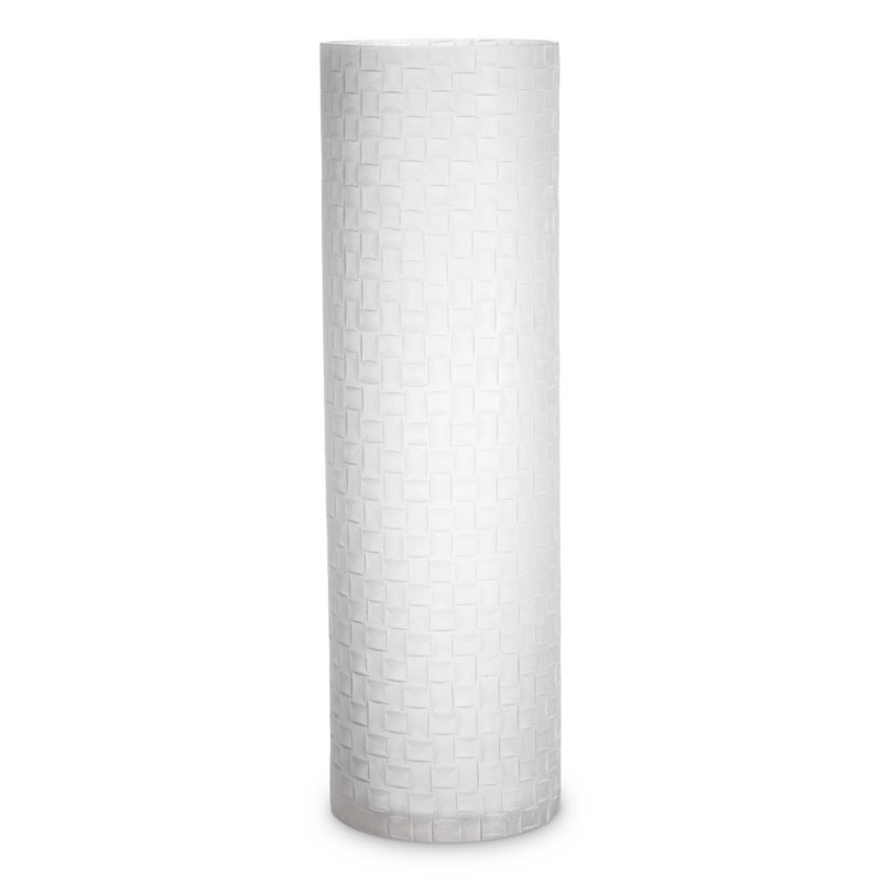 Vase Calista Frosted Glass, Overall Height- 29.33''