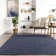 Elfriede Farmhouse Jute Blend Area Rug