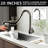 Single Handle Pull Down Kitchen Faucet-125186826