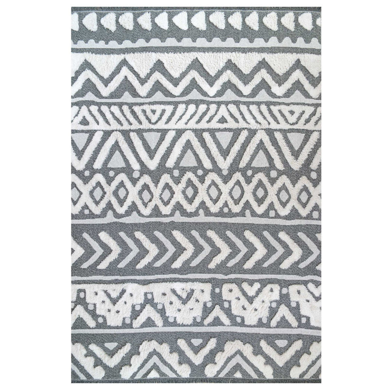 Liyuan Southwestern Hand Woven Area Rug, Rectangle 117 x 170cm