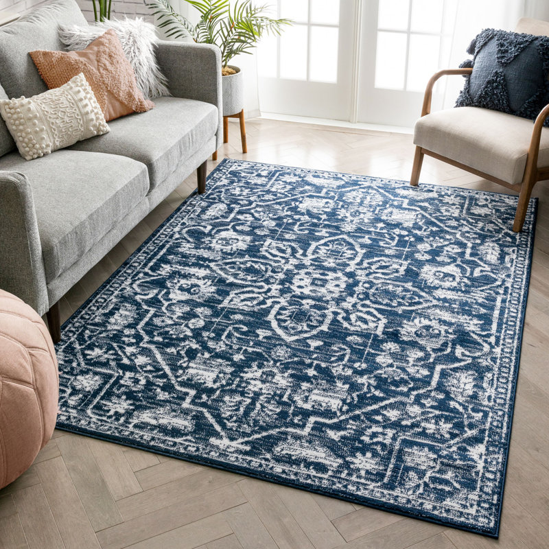 Dazzle Oriental Synthetic Area Rug, Rectangle 120 x 160cm