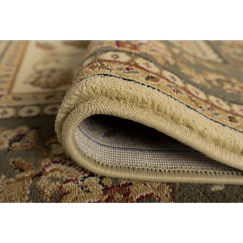 Tapis oriental ivoire Clarence, Rectangulaire 2 pi x 3 pi