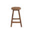 Clarisa Counter Stool with Solid Wood Frame