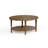 Solid Wood Oval Coffee Table-1661151204