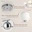 Lustre rond en cristal 35,4 "DEL-923524984