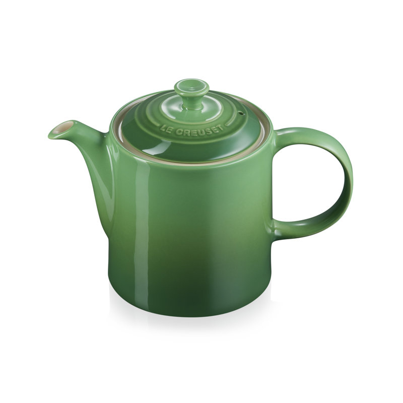Le Creuset Stoneware Grand Teapot 1.3L, Bamboo Green