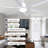 Leibman 6-Blades 66" Ceiling Fan with Remote Control and LED Light-1191864463