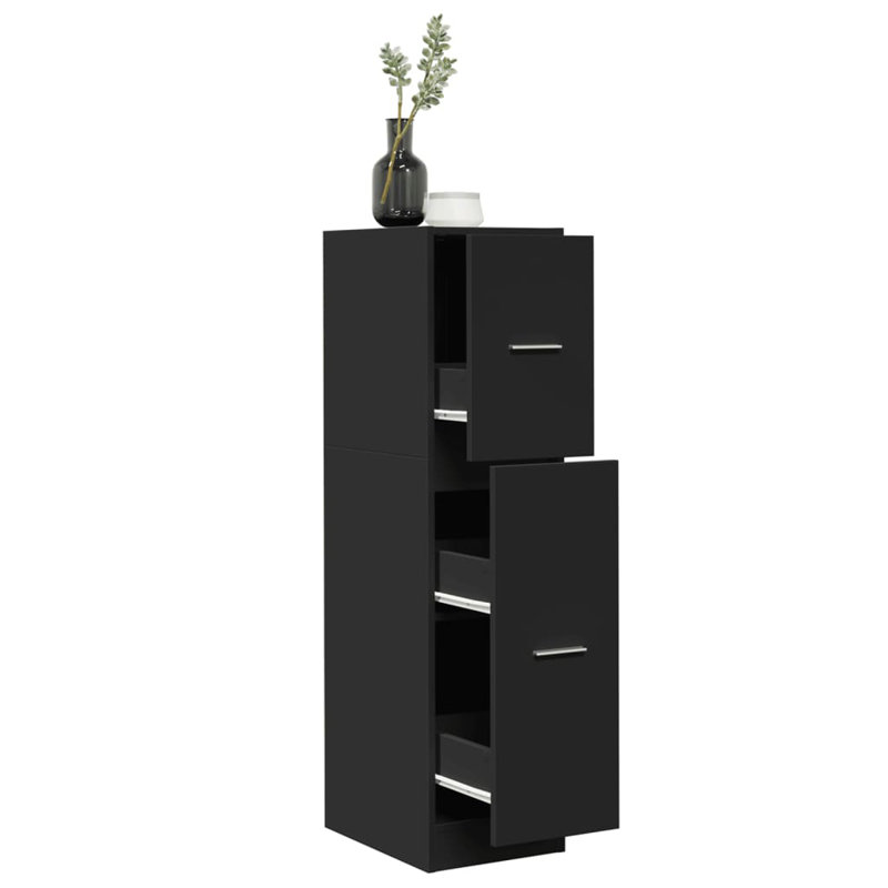 30cm Sideboard, Black