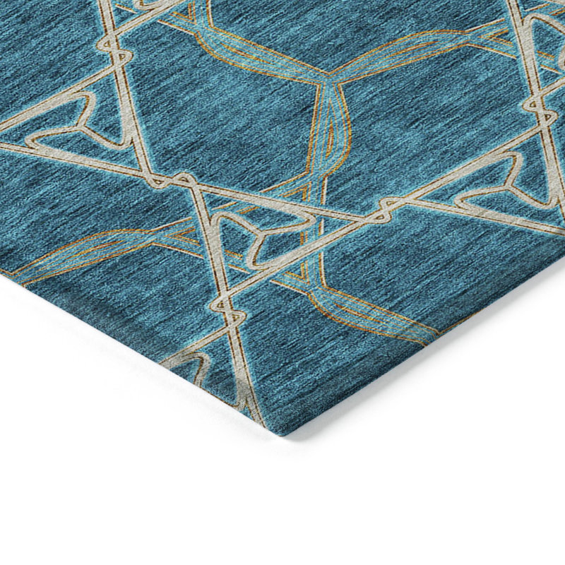  Chayden Area Rug with Non-Slip Backing, Rectangle 9' x 12'
