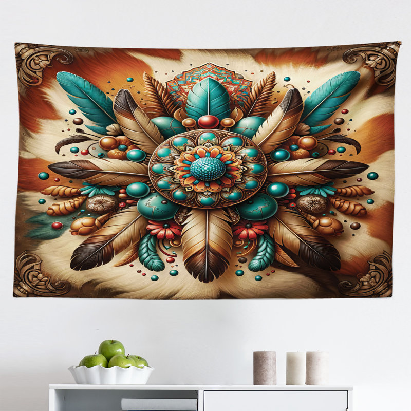 Tapisserie en microfibre, H 30 po x l 45 po