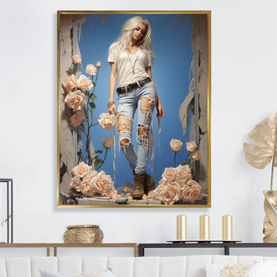 " In Style Woman Denim Elegance II "