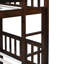 Lit simple en bois d'hévéa avec lit gigogne et conception amovible-1712334080