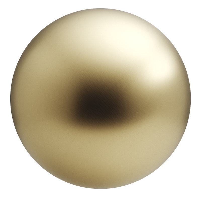 Arlo Single Hole Bathroom Faucet with Drain Assembly, Brushed Gold